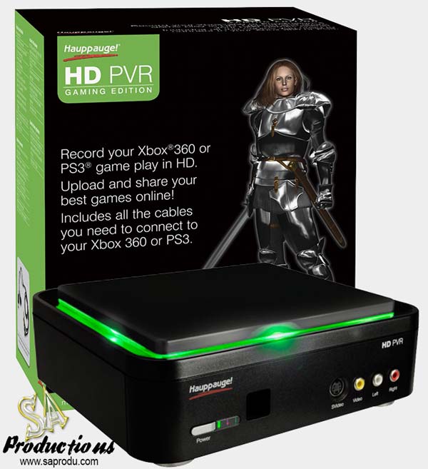 Gravador de Video Hauppauge 1445 HD PVR 5.1 - PS3, Xbox, Wii