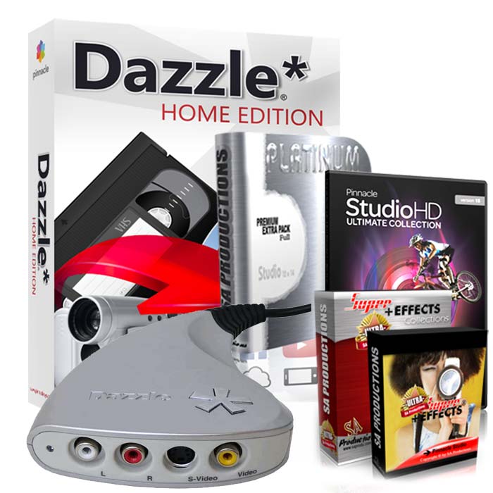 Placa de captura Pinnacle Dazzle Ultra PacK Platinum